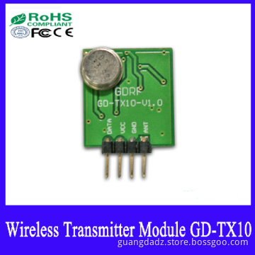 Wireless RF Ask Transmitter Module (GD-TX10)